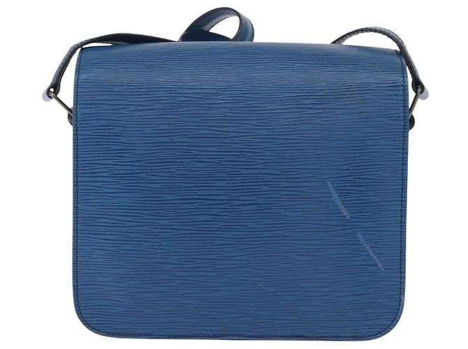 Louis Vuitton Cartouchiere Epi Leather MM Azul - vista 2