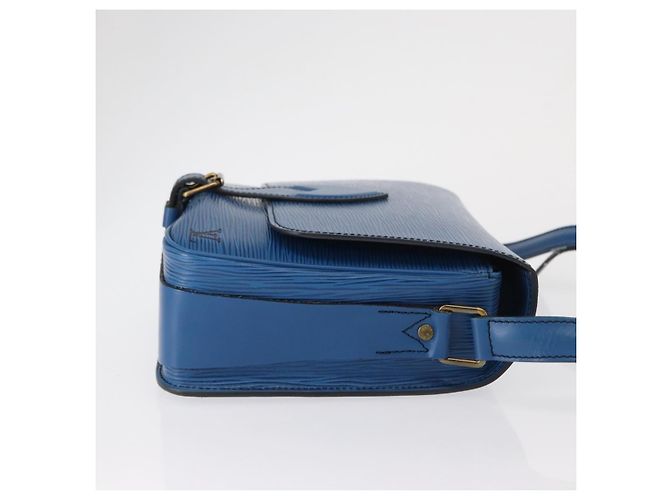 Louis Vuitton Cartouchiere Epi Leather MM Azul - vista 3