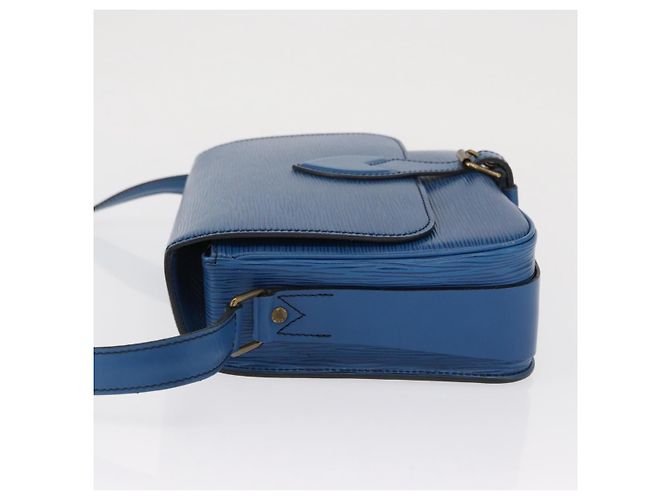 Louis Vuitton Cartouchiere Epi Leather MM Azul - vista 4
