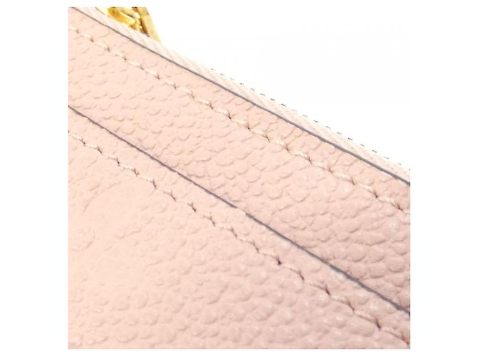 Porta-moedas Louis Vuitton Monogram Empreinte Rosa Monograma - vista 4