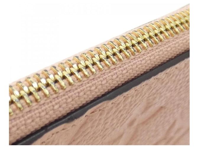 Porta-moedas Louis Vuitton Monogram Empreinte Rosa Monograma - vista 6