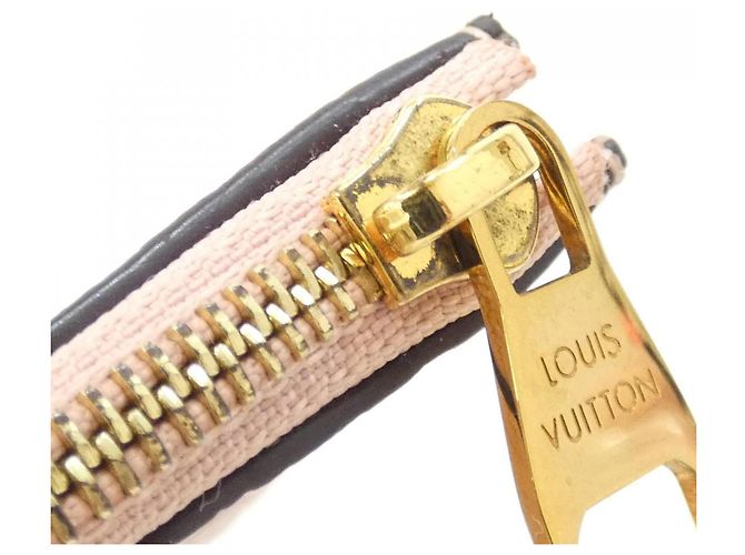 Porta-moedas Louis Vuitton Monogram Empreinte Rosa Monograma - vista 7
