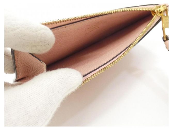Porta-moedas Louis Vuitton Monogram Empreinte Rosa Monograma - vista 8