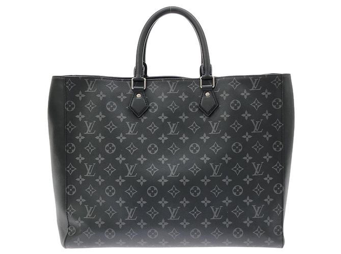 Louis Vuitton Monogram Eclipse Grand Sac Handtasche Schwarz Monogramm - Ansicht 2