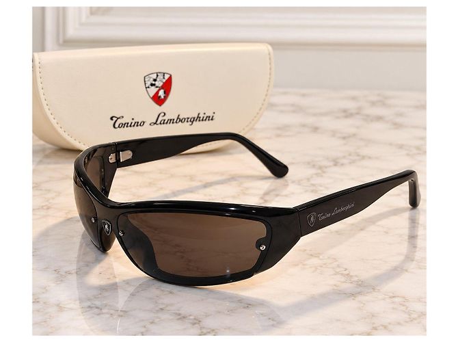 Tonino Lamborghini black sunglasses - view 2