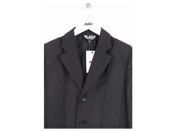 Giacca in lana nera Comme Des Garcons Nero - vista 2