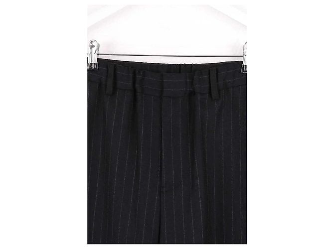 Sacai Pantaloni larghi neri Nero - vista 2