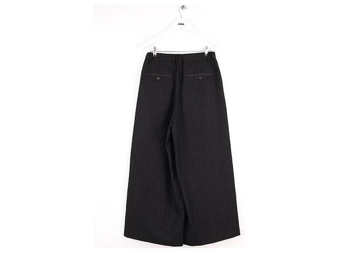 Sacai Pantaloni larghi neri Nero - vista 3