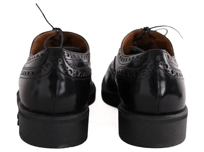 Scarpe stringate Miu Miu X Church's in pelle nera Nero - vista 2