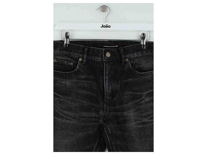 Autre Marque Gerade Jeans in Anthrazit Anthrazitgrau - Ansicht 2