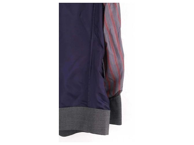 Blazer Sacai de lana gris - vista 5