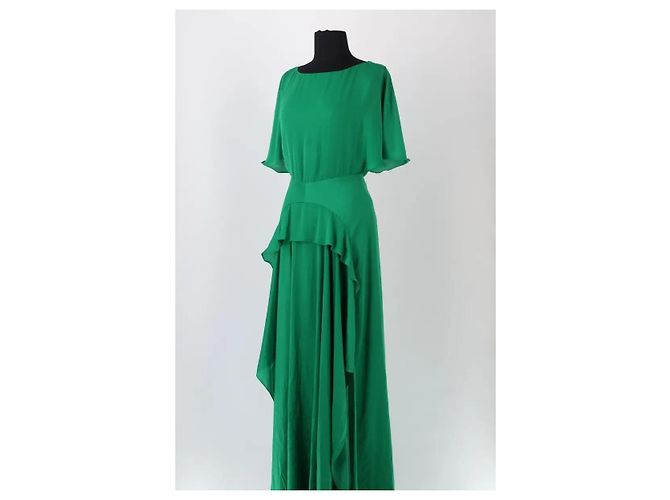 Vestido verde Maje - vista 2