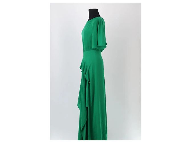 Vestido verde Maje - vista 3