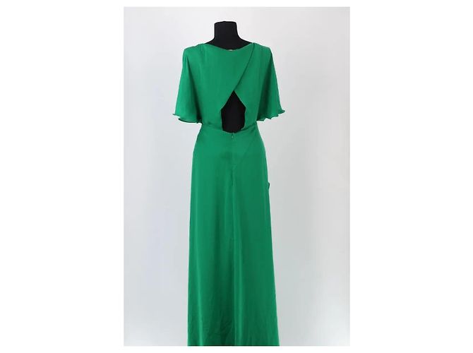 Vestido verde Maje - vista 4