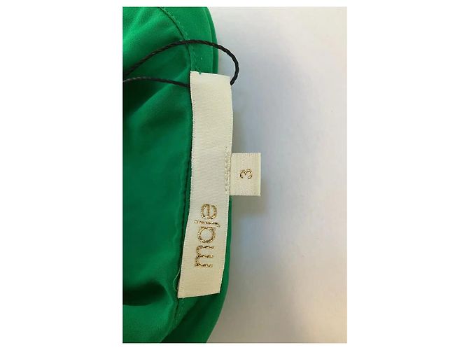 Vestido verde Maje - vista 5