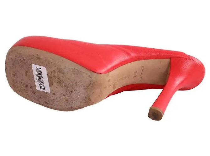 Rote Lederabsätze von Bottega Veneta - Ansicht 5