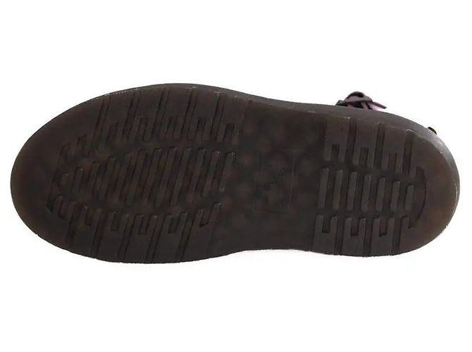 Dr. Martens Purple Leather Mules - view 6