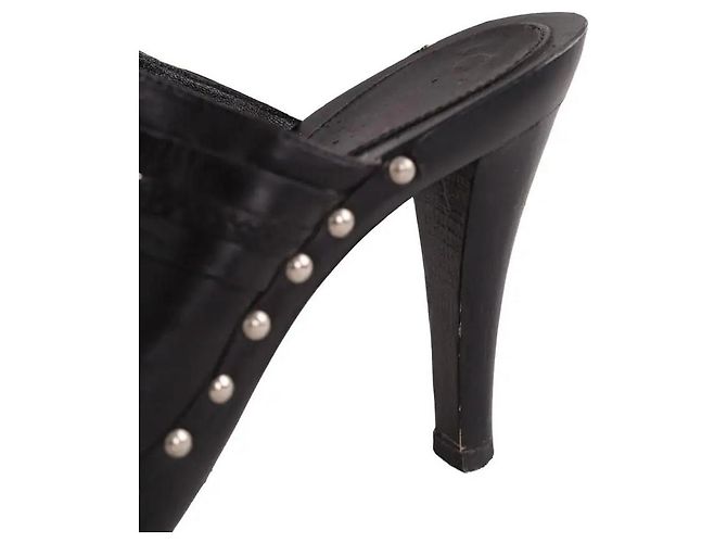 Tacones Dior de piel negra Negro - vista 4