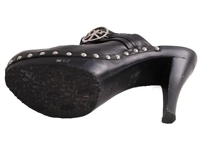 Tacones Dior de piel negra Negro - vista 6