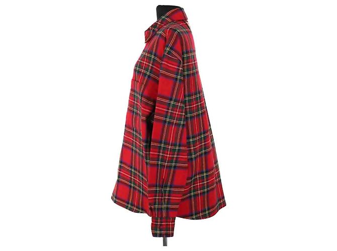 Giacca Kenzo rossa in lana uomo M Rosso - vista 3