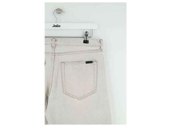 Autre Marque Saint Laurent Straight-Jeans Grau - Ansicht 4