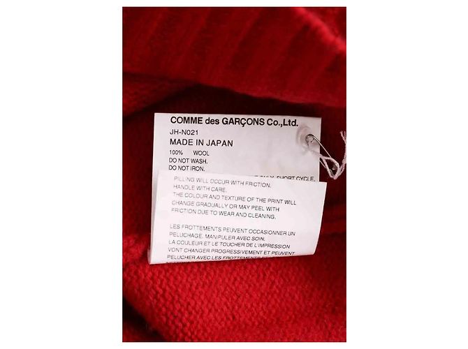 Jersey de lana rojo Junya Watanabe M Roja - vista 6