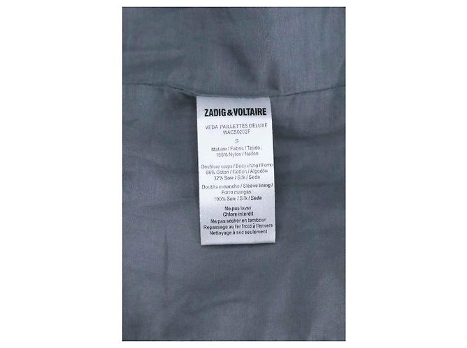 Blazer de lentejuelas plateado Zadig & Voltaire Plata - vista 5