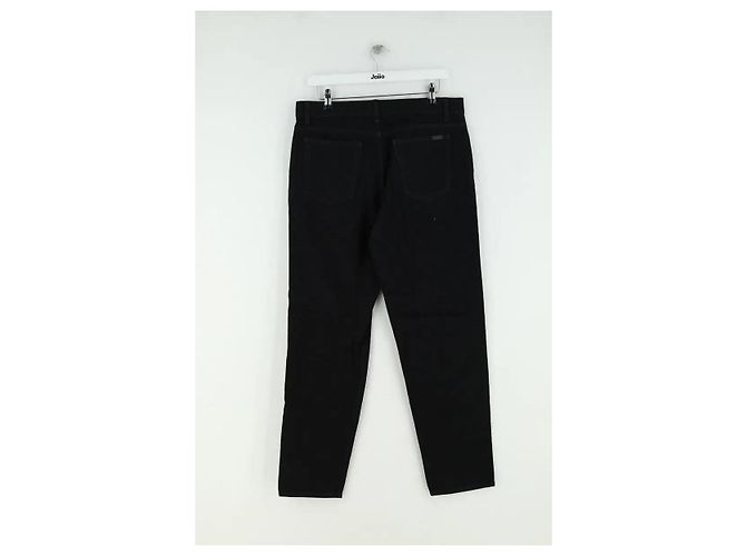 Autre Marque Jeans dritti neri Saint Laurent Nero - vista 3