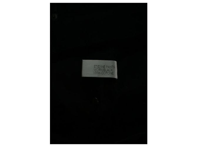 Autre Marque Jeans dritti neri Saint Laurent Nero - vista 6