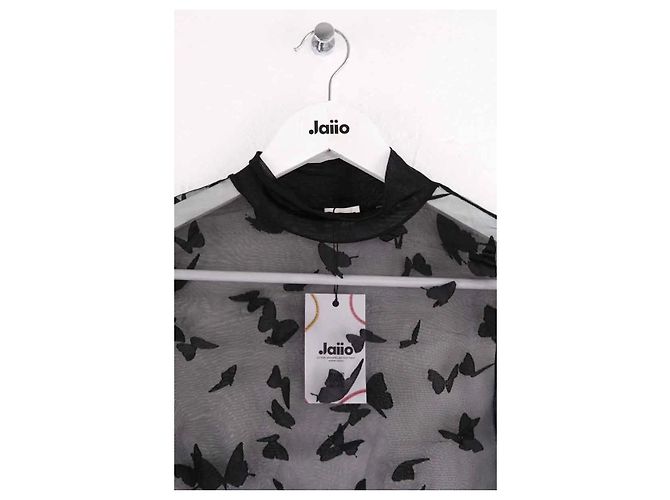 Autre Marque Blusa negra Saint Laurent Negro - vista 2