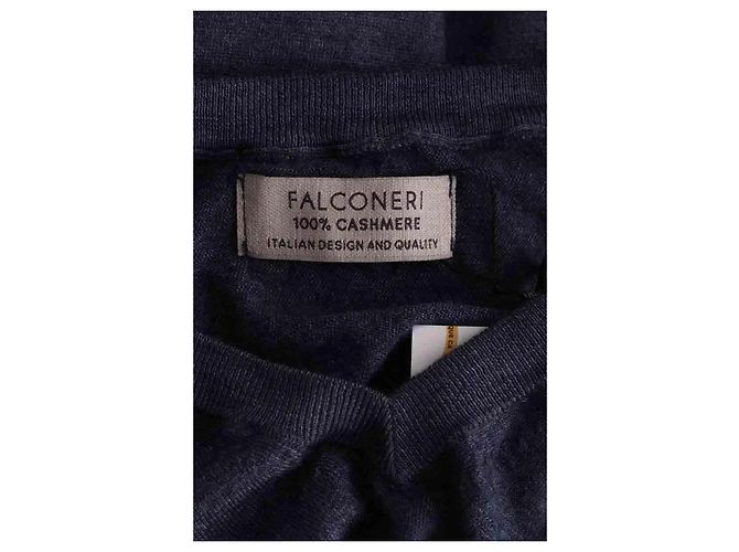 Autre Marque Falconeri Kaschmirpullover Blau L - Ansicht 4