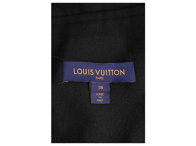 Blazer Louis Vuitton de linho preto - vista 5