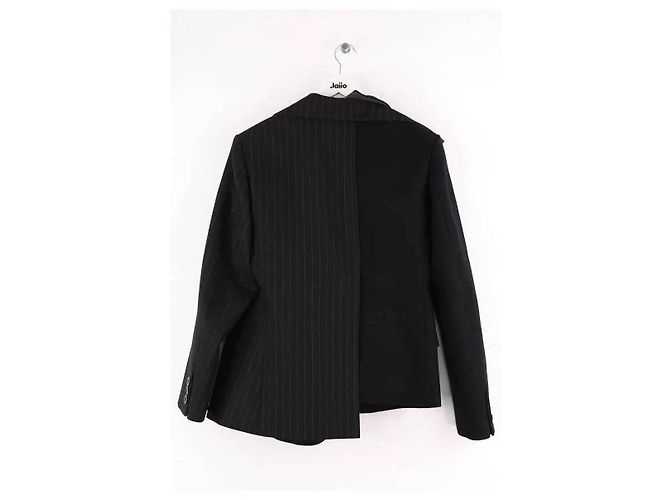 Sacai Black Wool Blazer - view 3