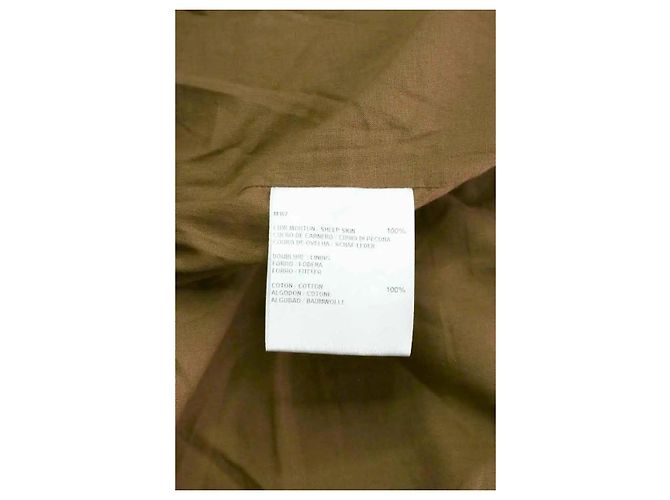 Giacca in pelle beige Gerard Darel - vista 5