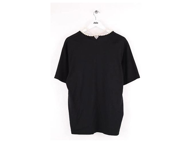 Camiseta de algodón negra Junya Watanabe Negro - vista 3