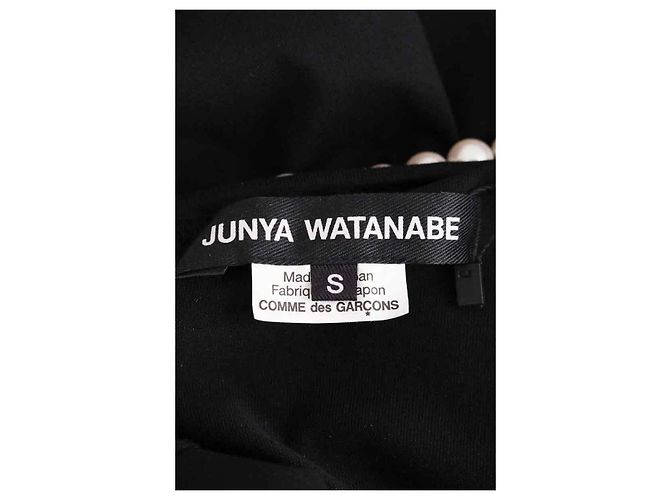 Camiseta de algodón negra Junya Watanabe Negro - vista 5