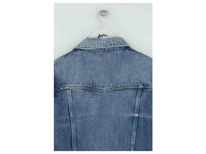 Autre Marque Saint Laurent Jeansjacke Blau - Ansicht 4