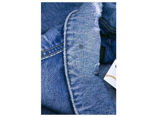 Autre Marque Saint Laurent Jeansjacke Blau - Ansicht 6