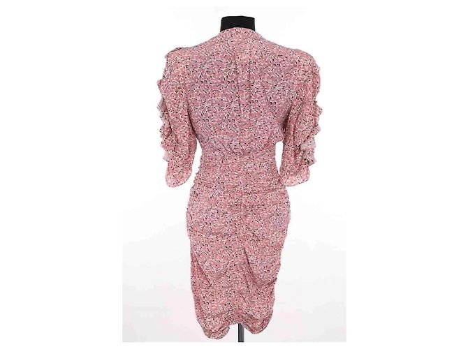 Isabel Marant Pink Silk Dress - view 4