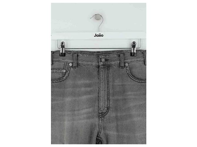 Autre Marque Gerade Jeans in Anthrazit Anthrazitgrau - Ansicht 2