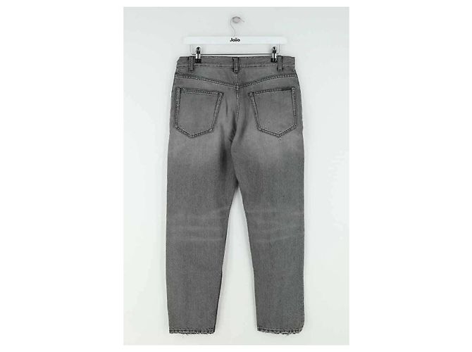 Autre Marque Gerade Jeans in Anthrazit Anthrazitgrau - Ansicht 3