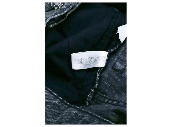 Autre Marque Gerade Jeans in Anthrazit Anthrazitgrau - Ansicht 6