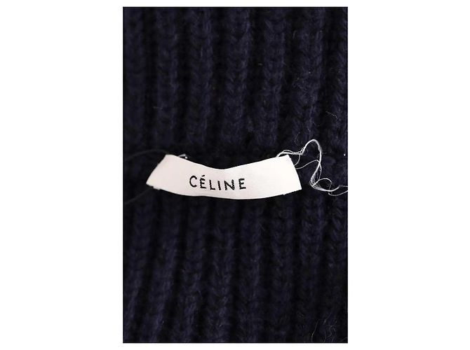 Céline Wollpullover marineblau - Ansicht 5