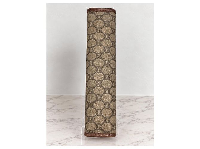 Gucci Plus vintage – Pochette GG monogram – 28 × 18 cm Marrone Monogramma - vista 7