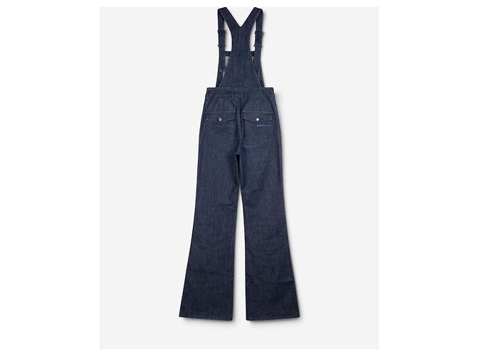 Salopette in denim Prada anni 2000 Blu navy - vista 2
