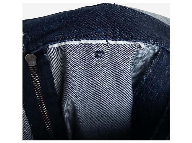 Salopette in denim Prada anni 2000 Blu navy - vista 9