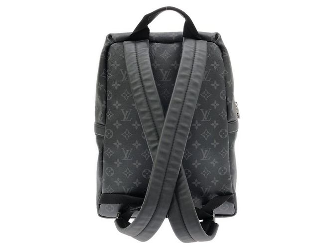 Zaino Louis Vuitton Monogram Eclipse Nero Monogramma - vista 2