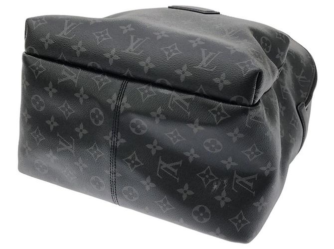Zaino Louis Vuitton Monogram Eclipse Nero Monogramma - vista 3