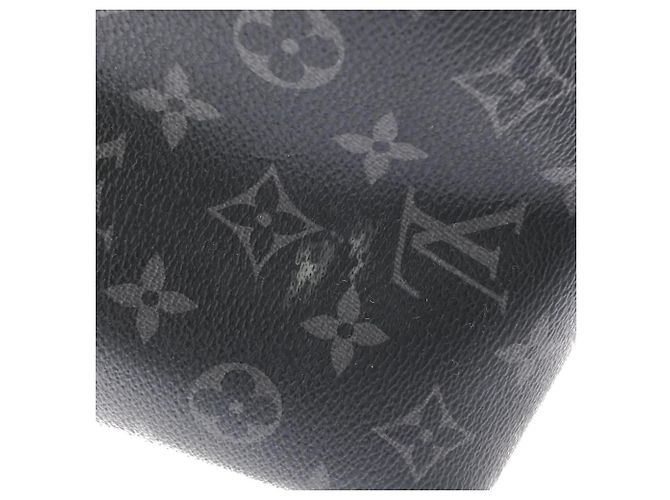 Zaino Louis Vuitton Monogram Eclipse Nero Monogramma - vista 4