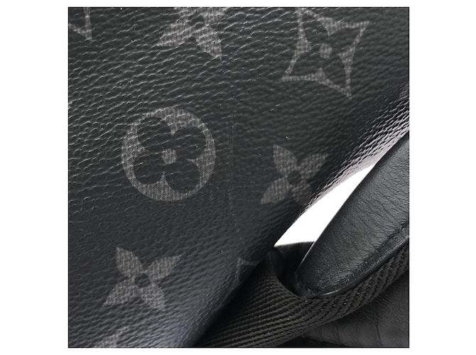 Zaino Louis Vuitton Monogram Eclipse Nero Monogramma - vista 7
